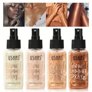 Metallic Glitter Body Spray